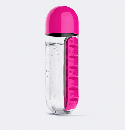 SipSmart Wellness Hydrator with Supplement Organizer